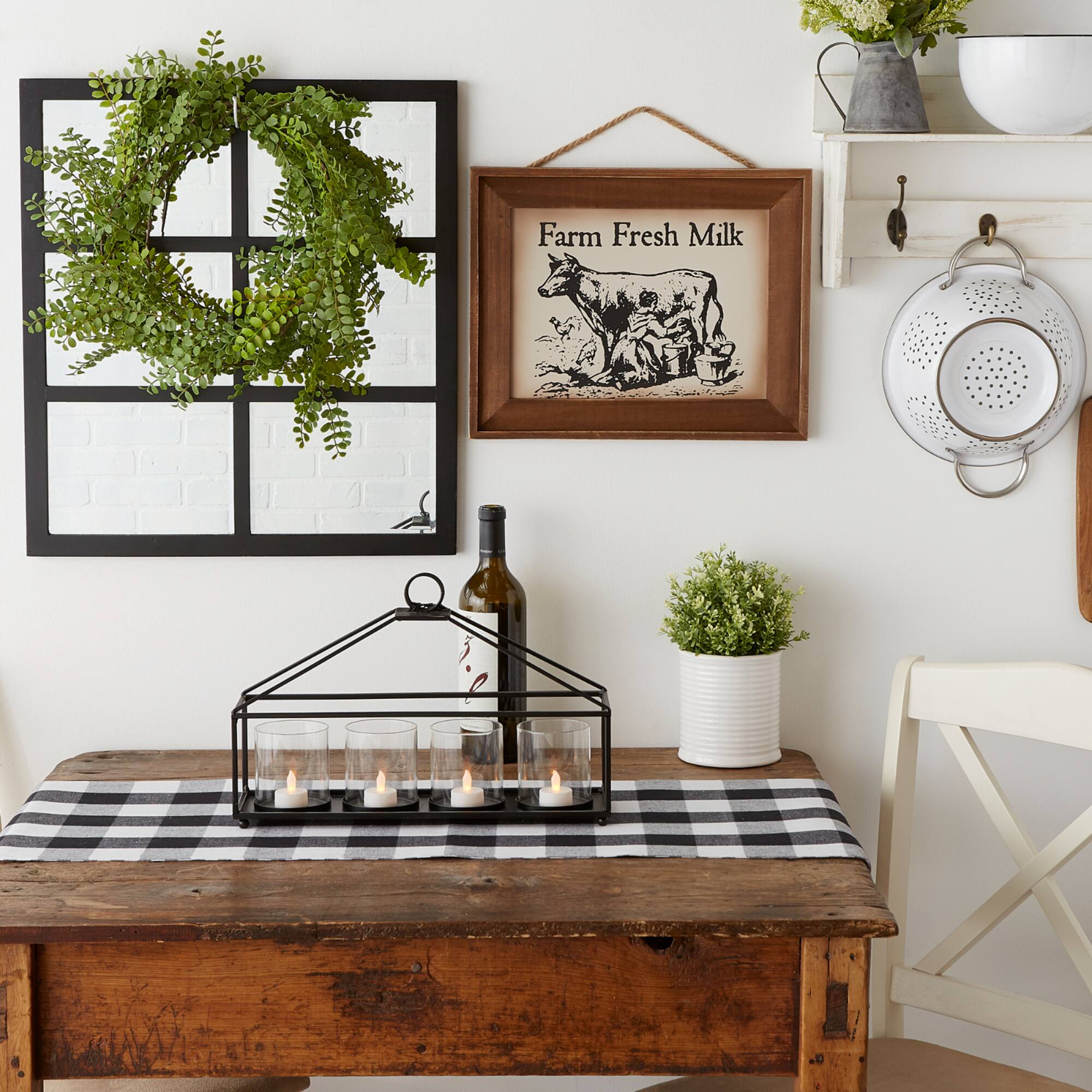 Fresh Milk Farmhouse Sign